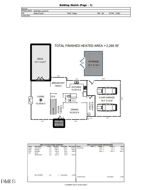 4220 Bay Laurel Court, Wake Forest, NC 27587 - Image #2