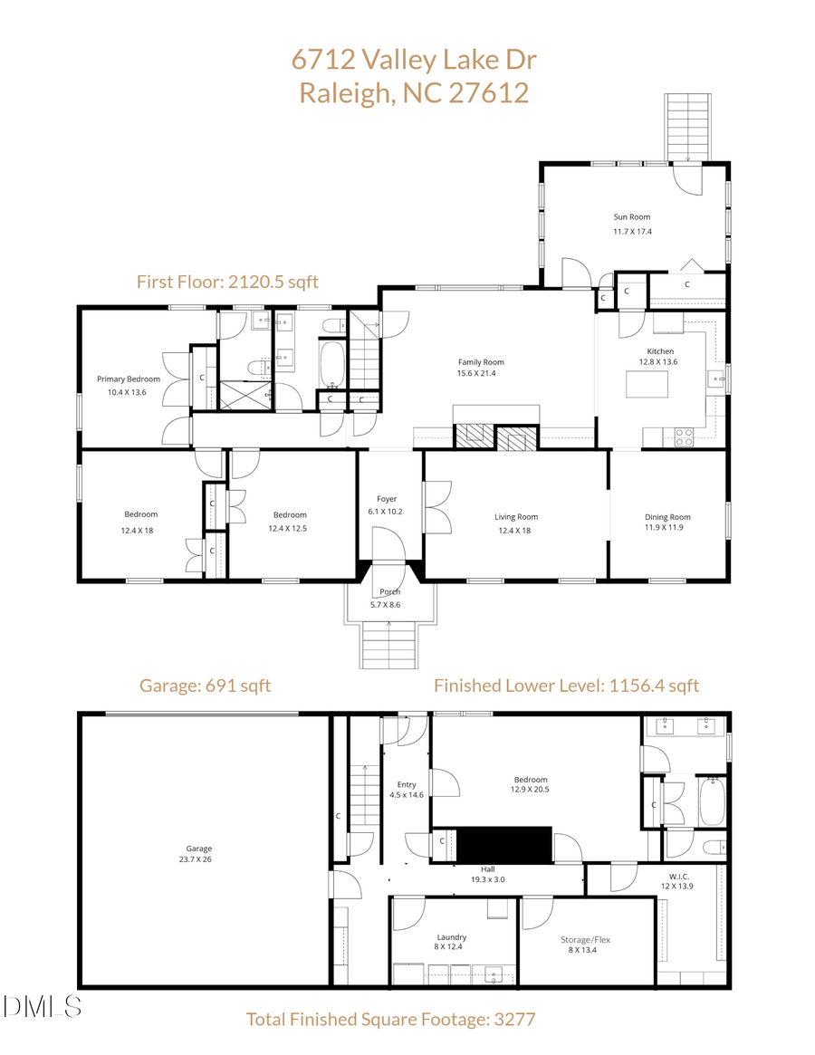 6712 Valley Lake Drive, Raleigh, NC 27612 - Image #2