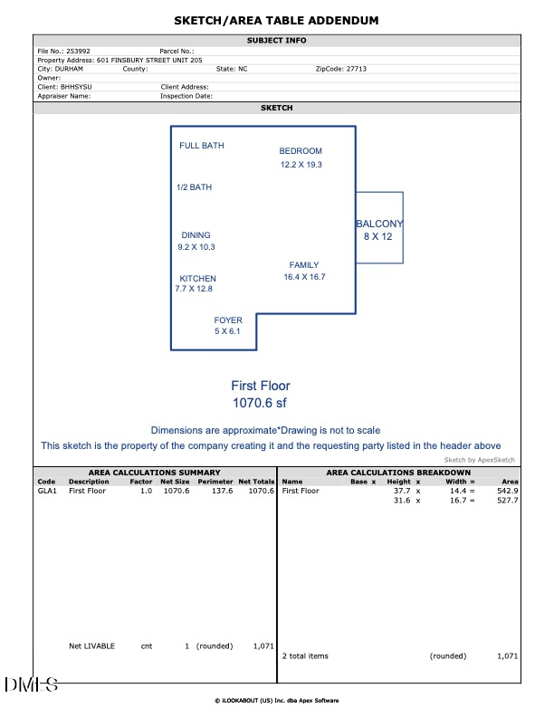 601 Finsbury Street #205, Durham, NC 27703 - Image #2