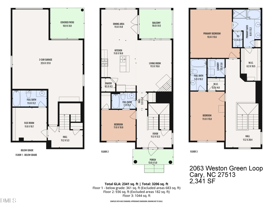 2063 Weston Green Loop, Cary, NC 27513 - Image #2