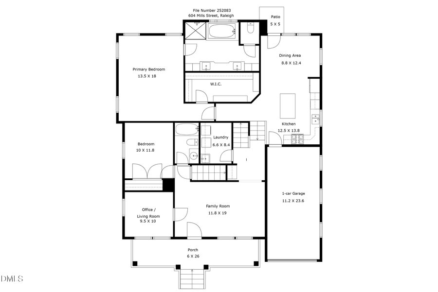 604 Mills Street, Raleigh, NC 27608 - Image #2