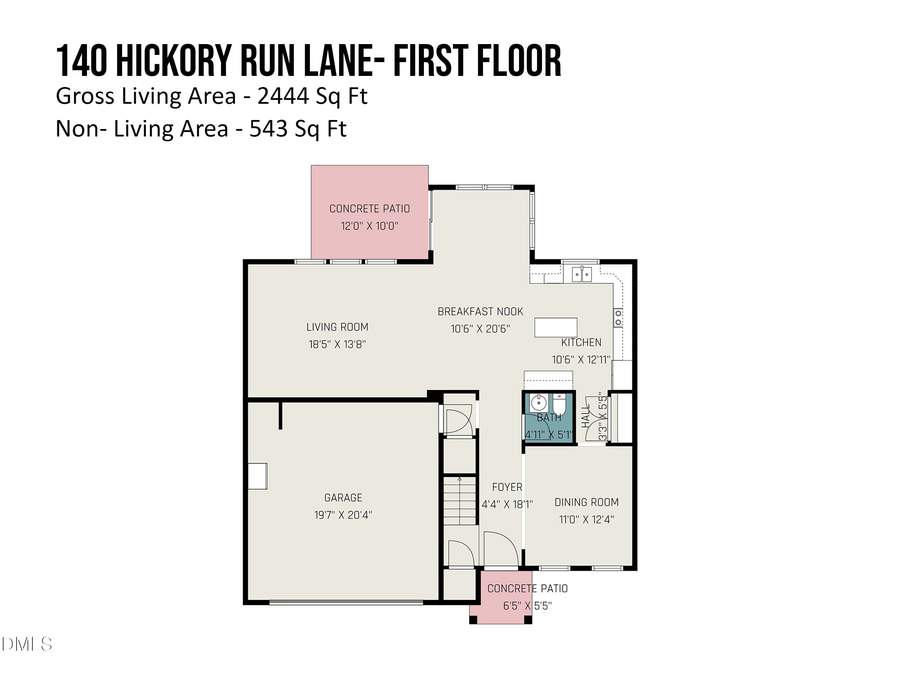 140 Hickory Run Lane, Youngsville, NC 27596 - Image #2