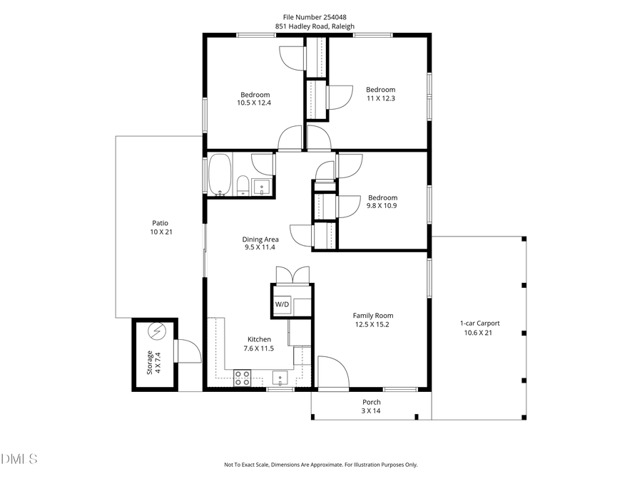 851 Hadley Road, Raleigh, NC 27610 - Image #2