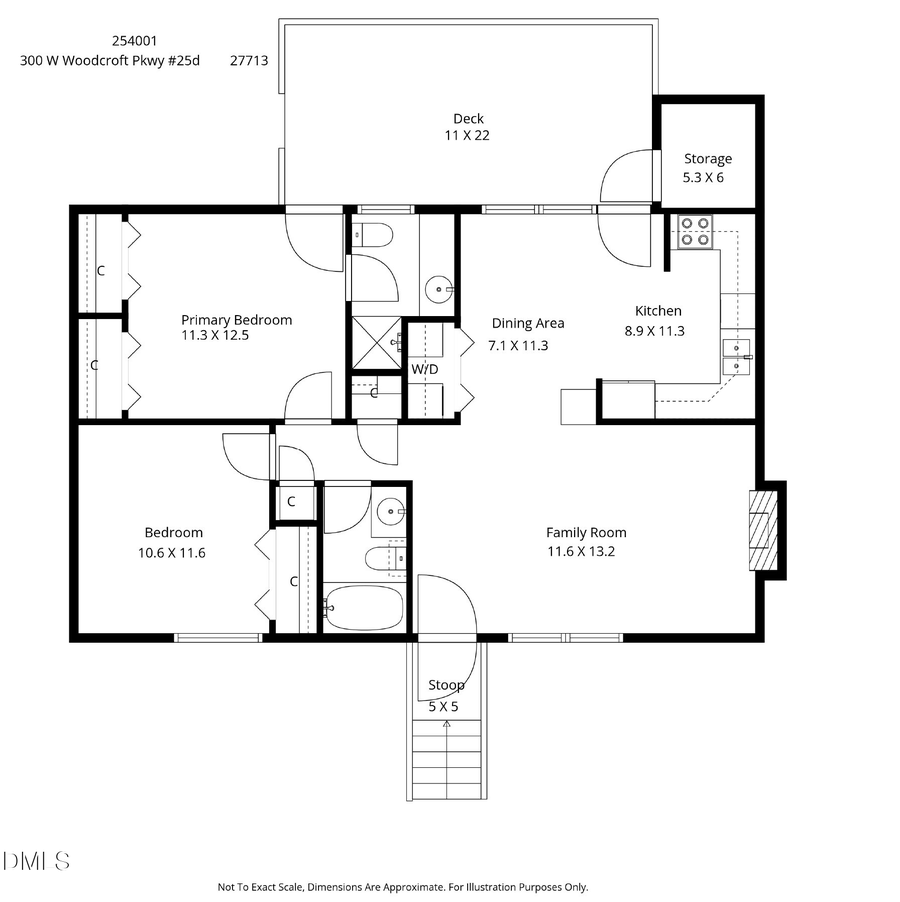 300 W Woodcroft Parkway #25d, Durham, NC 27713 - Image #2