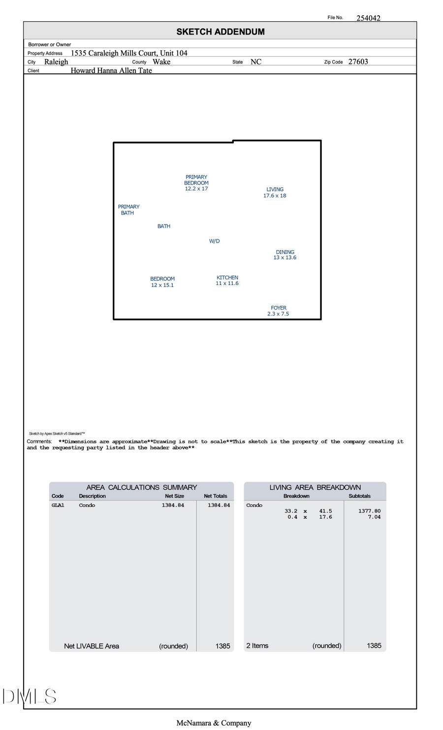 1535 Caraleigh Mills Court #104, Raleigh, NC 27603 - Image #2