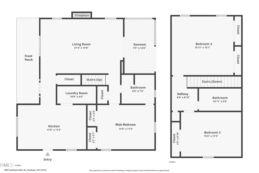 369 Chatham Glen Drive, Durham, NC 27713 - Image #2