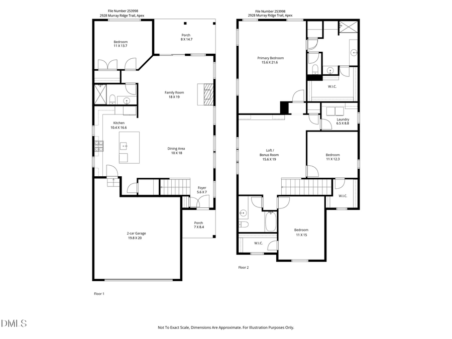 2928 Murray Ridge Trail, Apex, NC 27502 - Image #2