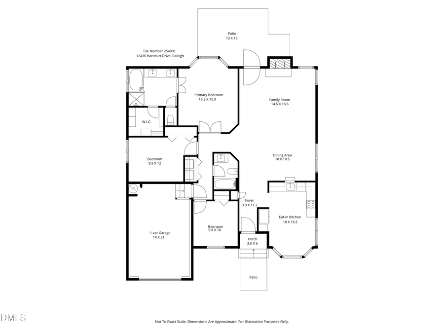 12436 Harcourt Drive, Raleigh, NC 27613 - Image #2