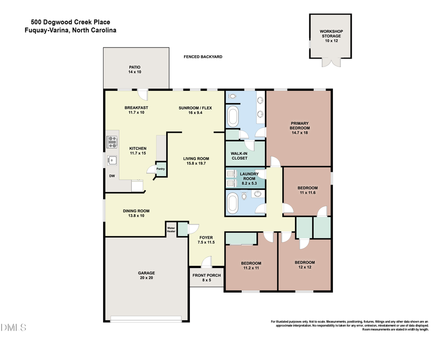 500 Dogwood Creek Place, Fuquay Varina, NC 27526 - Image #2