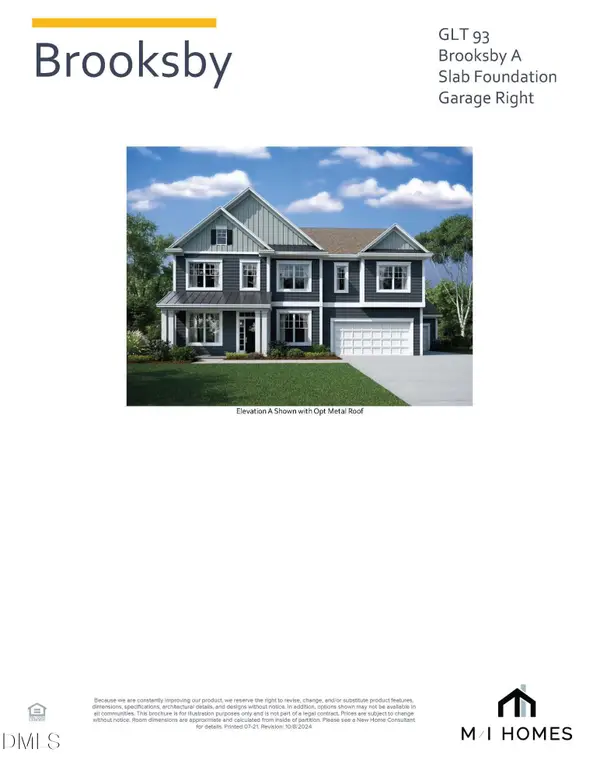 7001 Mystic Sea Lane #Lot 105, Apex, NC 27523