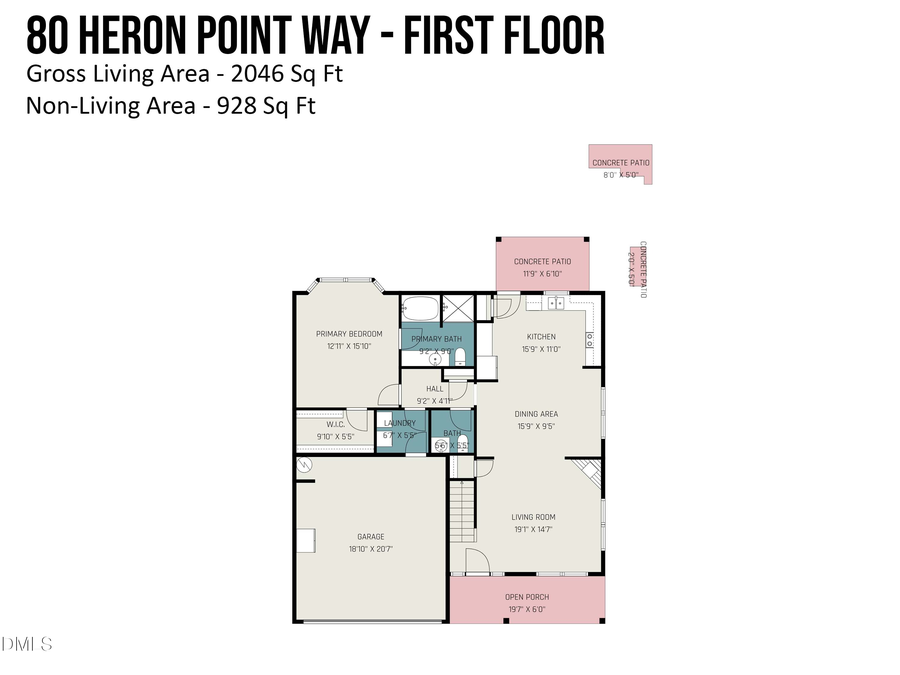 80 Heron Point Way, Garner, NC 27529 - Image #2