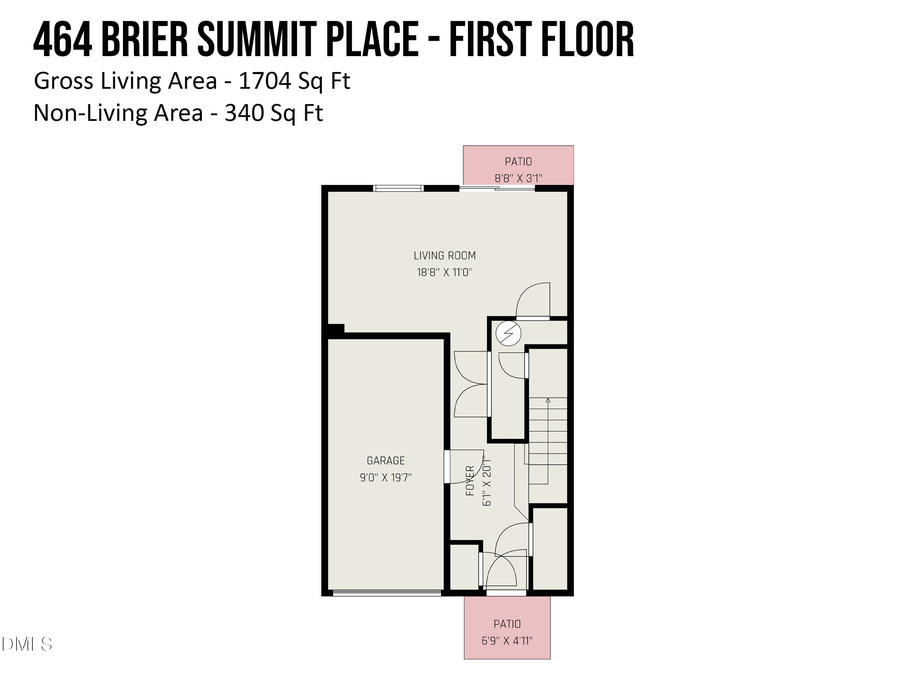 464 Brier Summit Place, Durham, NC 27703 - Image #2