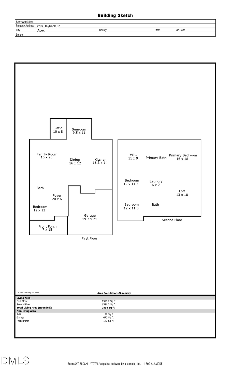 818 Haybeck Lane, Apex, NC 27523 - Image #2