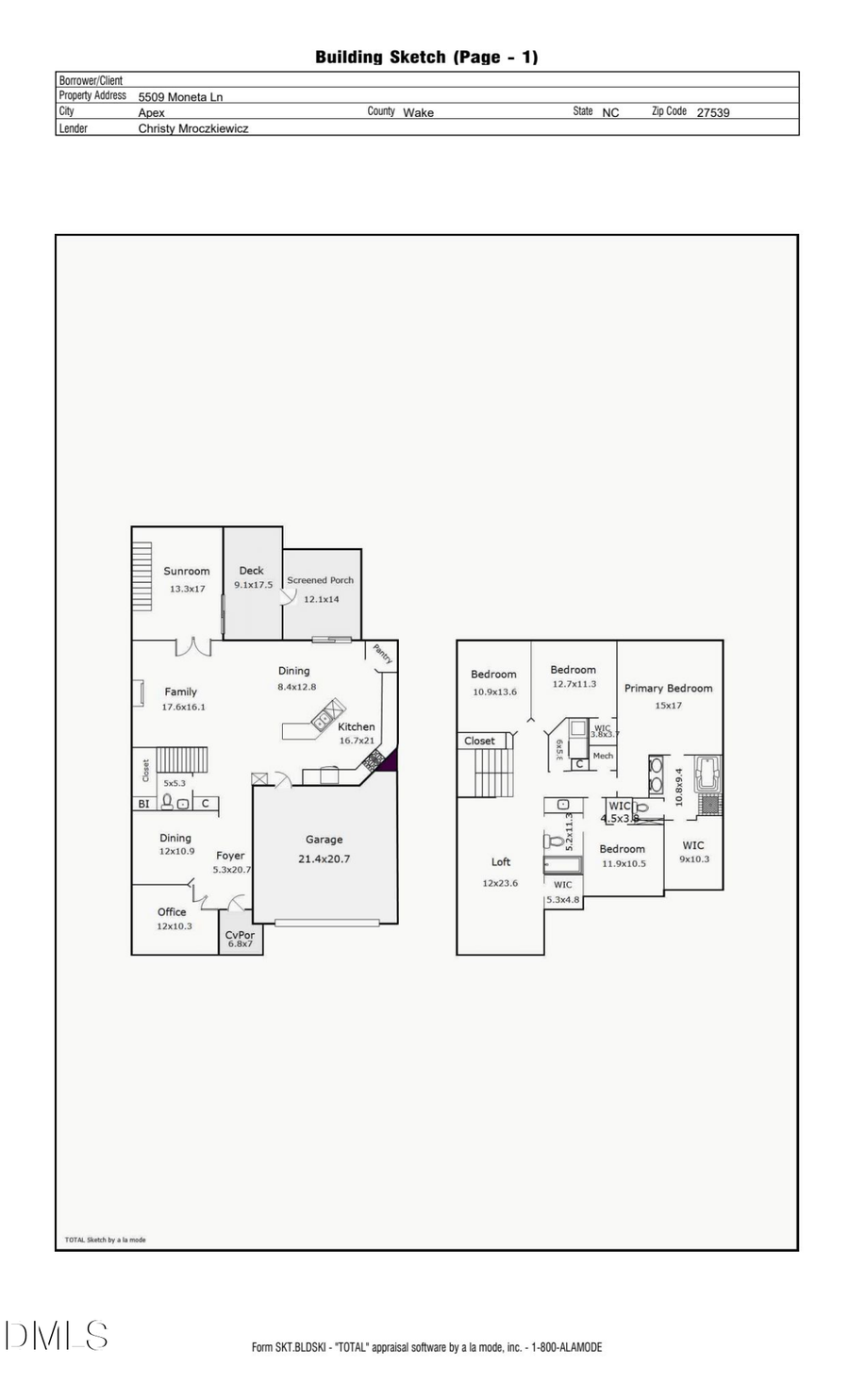 5509 Moneta Lane, Apex, NC 27539 - Image #2