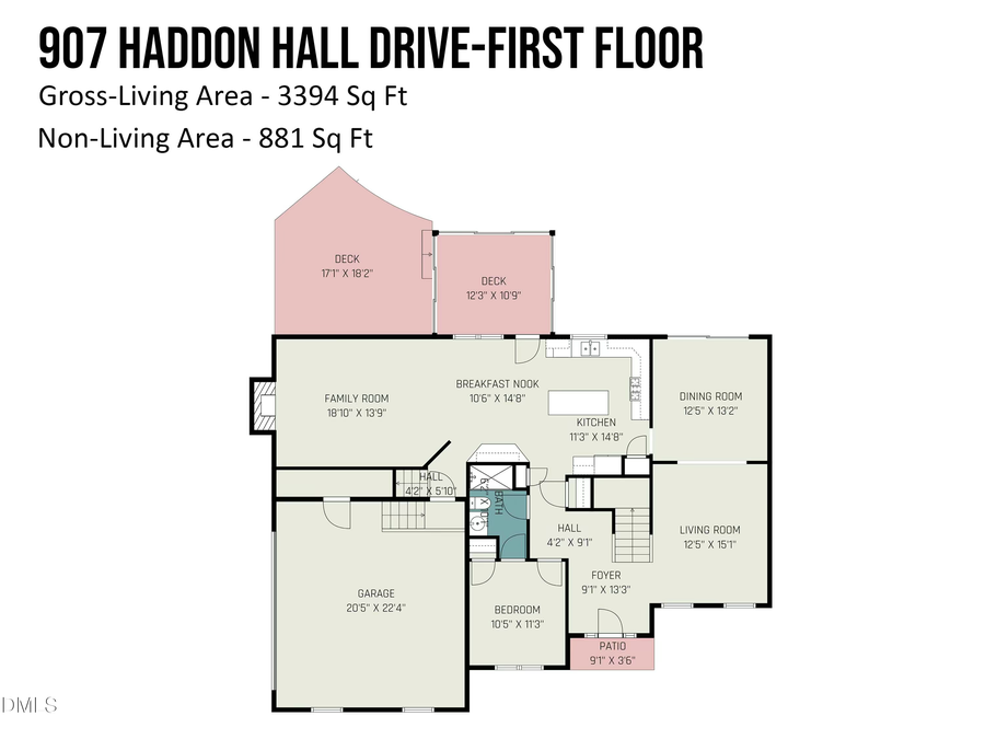 907 Haddon Hall Drive, Apex, NC 27502 - Image #2