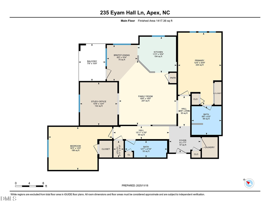 235 Eyam Hall Lane, Apex, NC 27502 - Image #2