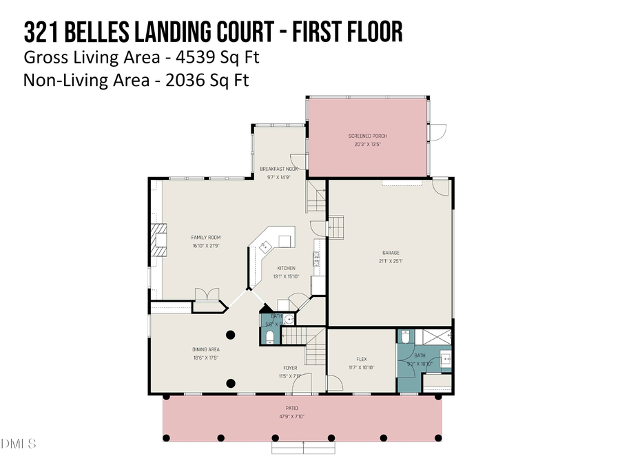 321 Belles Landing Court, Cary, NC 27519 - Image #2