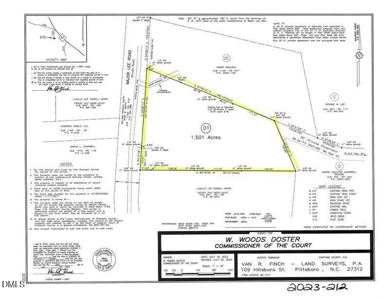 0 Major Lee Road, Pittsboro, NC 27312 - Image #2