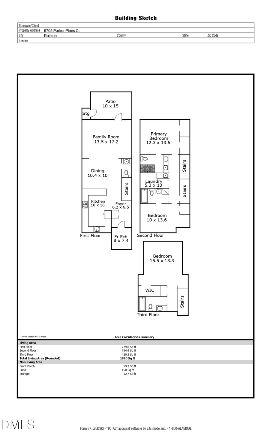 5705 Parker Pines Court, Raleigh, NC 27609 - Image #2