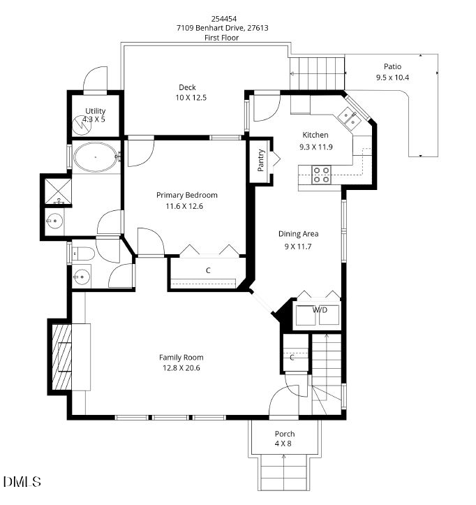 7109 Benhart Drive, Raleigh, NC 27613 - Image #2