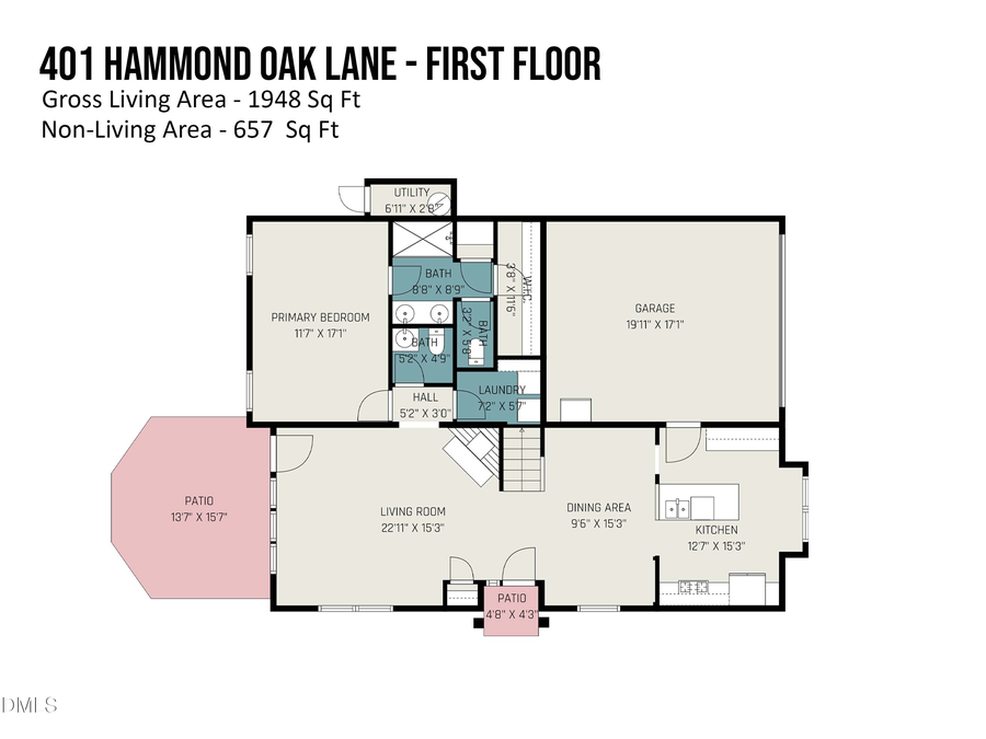 401 Hammond Oak Lane, Wake Forest, NC 27587 - #2