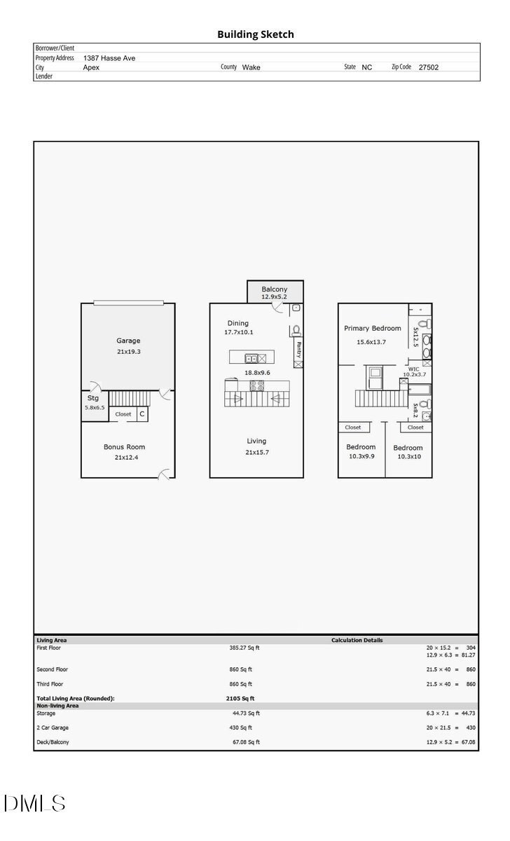 1387 Hasse Avenue, Apex, NC 27502 - Image #2