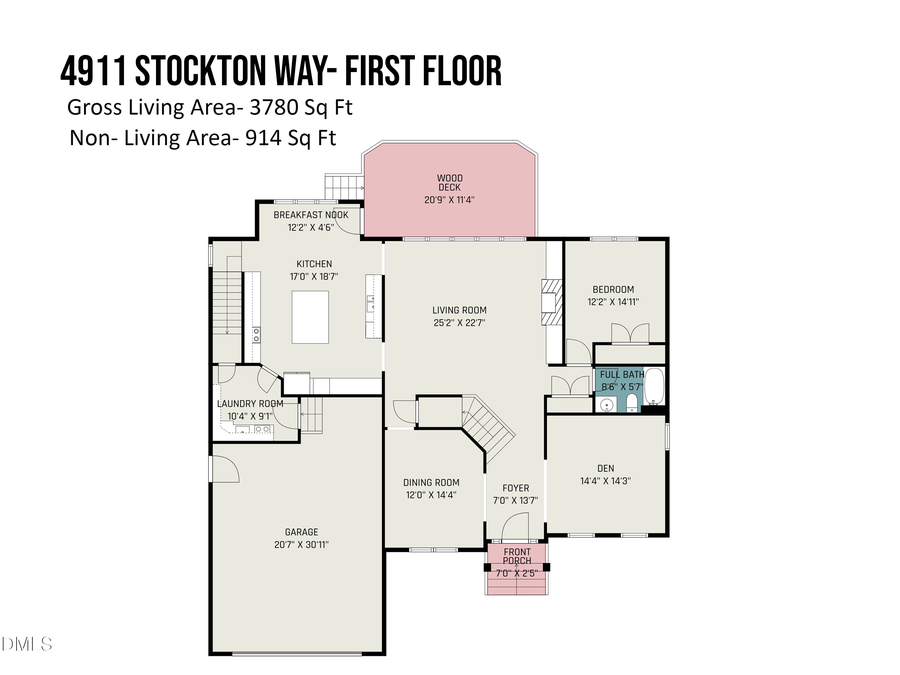 4911 Stockton Way, Durham, NC 27707 - Image #2