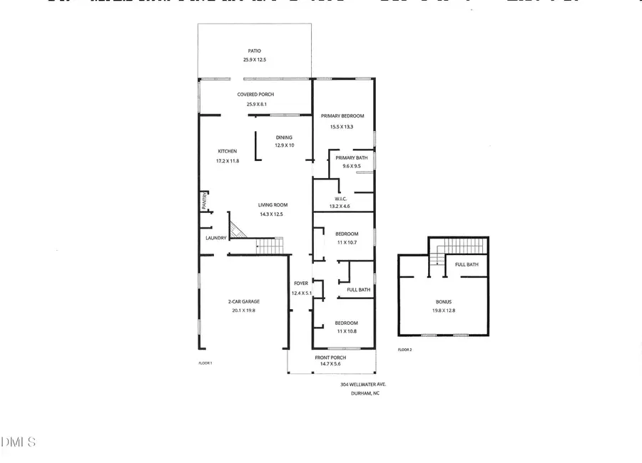 304 Wellwater Avenue, Durham, NC 27703 - Image #3