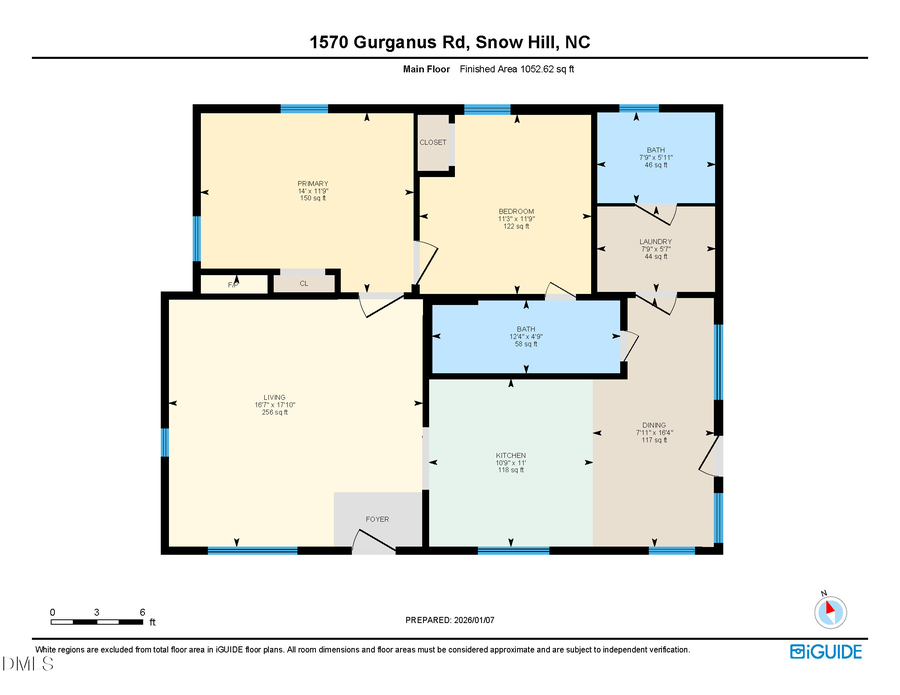 1570 Gurganus Road, Snow Hill, NC 28580 - #2