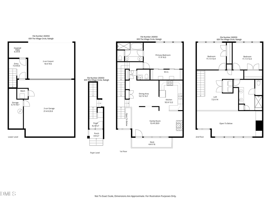 839 The Village Circle, Raleigh, NC 27615 - #2