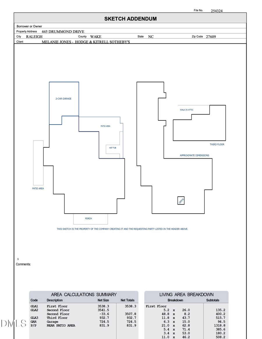 445 Drummond Drive, Raleigh, NC 27609 - Image #2