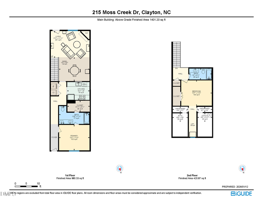 215 W Moss Creek Drive, Clayton, NC 27520 - Image #2