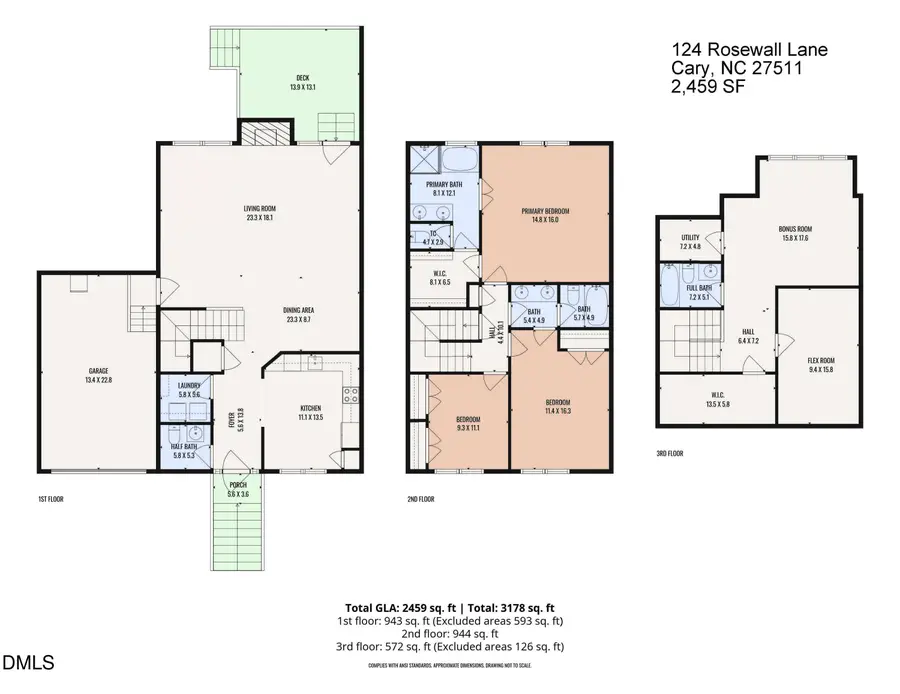 124 Rosewall Lane, Cary, NC 27511 - Image #3