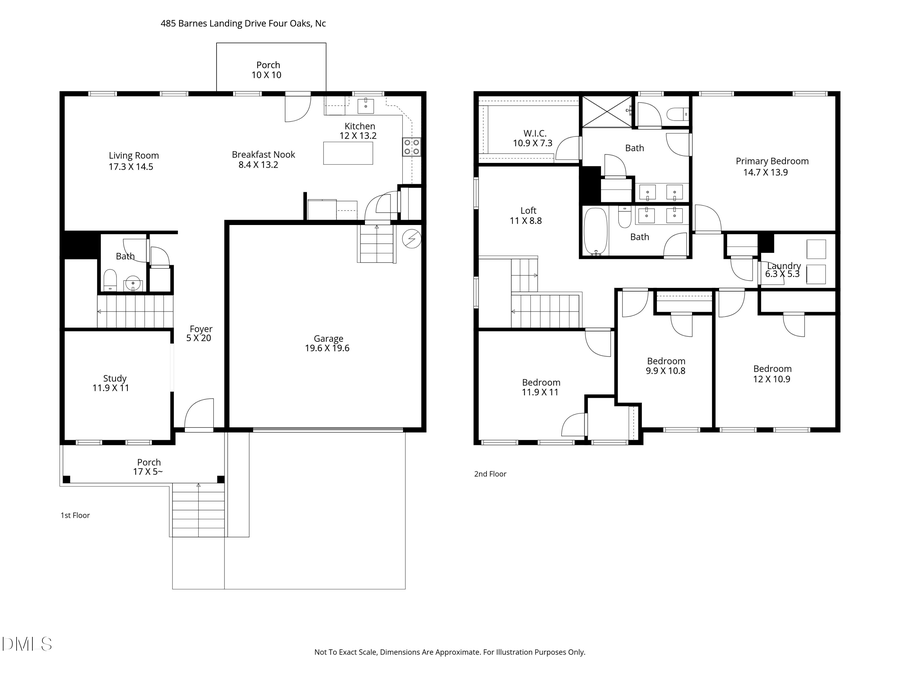 485 Barnes Landing Drive, Four Oaks, NC 27524 - Image #2