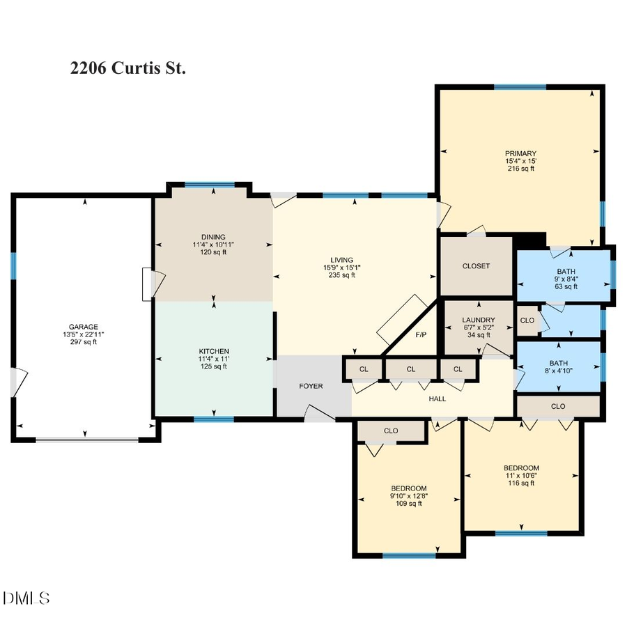 2206 Curtis Street, Durham, NC 27707 - Image #2