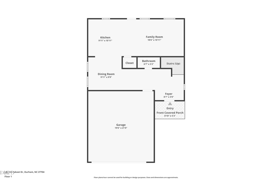 407 Kinnakeet Drive, Durham, NC 27704 - Image #2