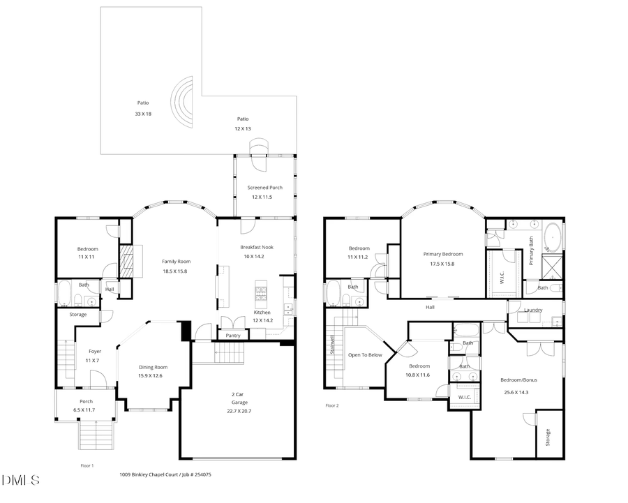 1009 Binkley Chapel Court, Wake Forest, NC 27587 - #2