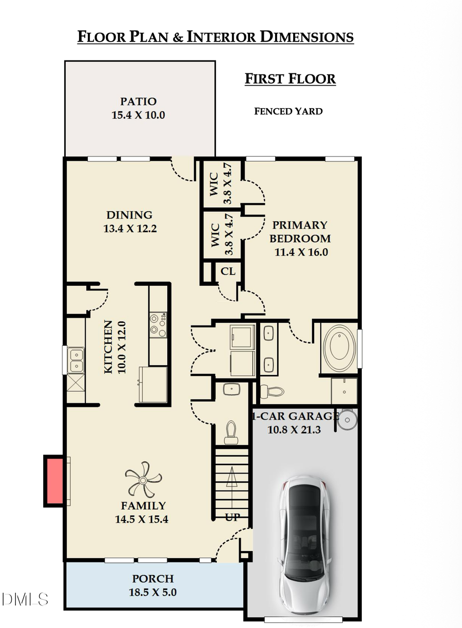 4312 Coben Drive, Raleigh, NC 27610 - #2