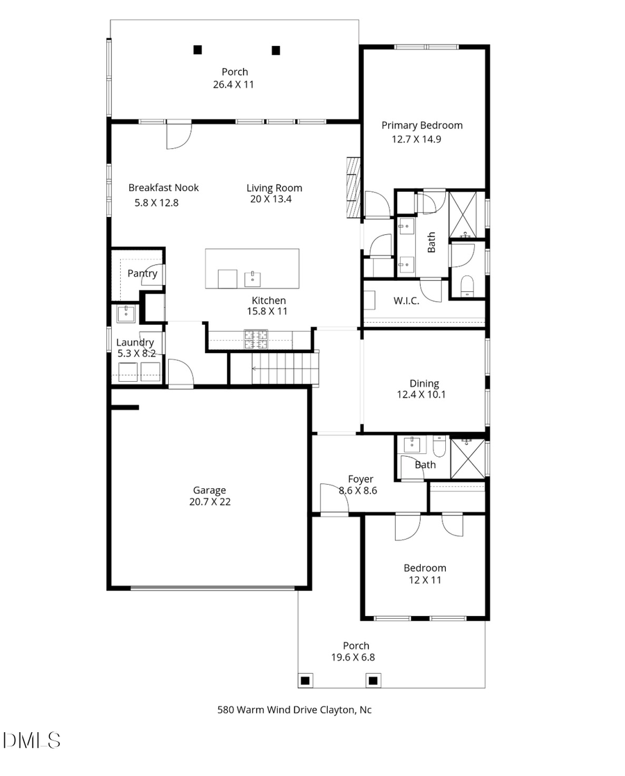 580 Warm Wind Drive, Clayton, NC 27527 - Image #2