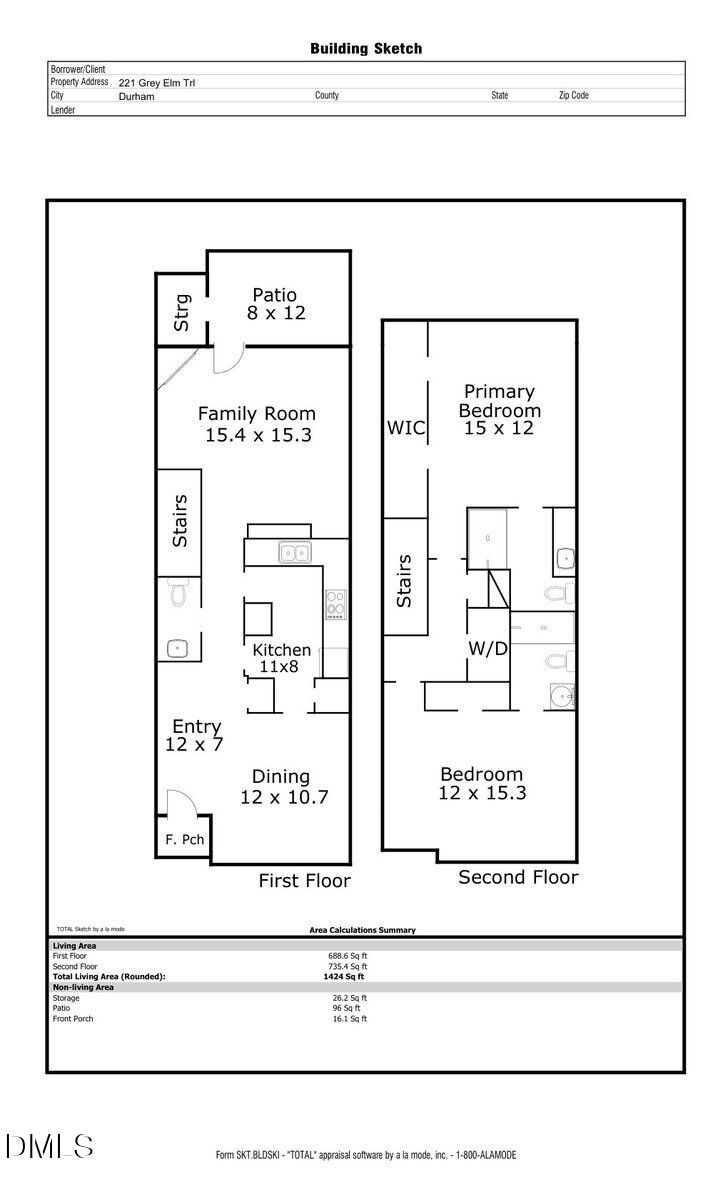 221 Grey Elm Trail, Durham, NC 27713 - Image #2