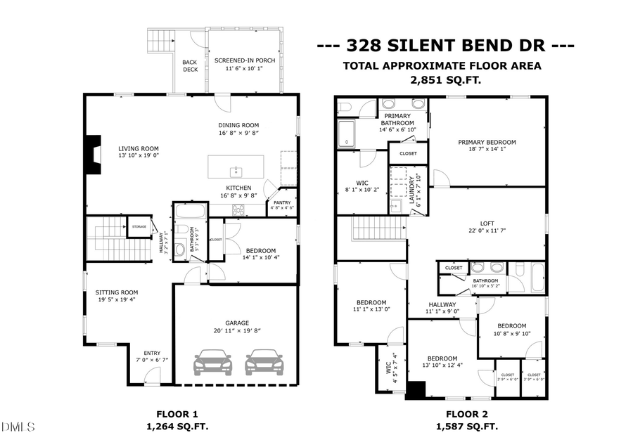 328 Silent Bend, Holly Springs, NC 27540 - Image #2