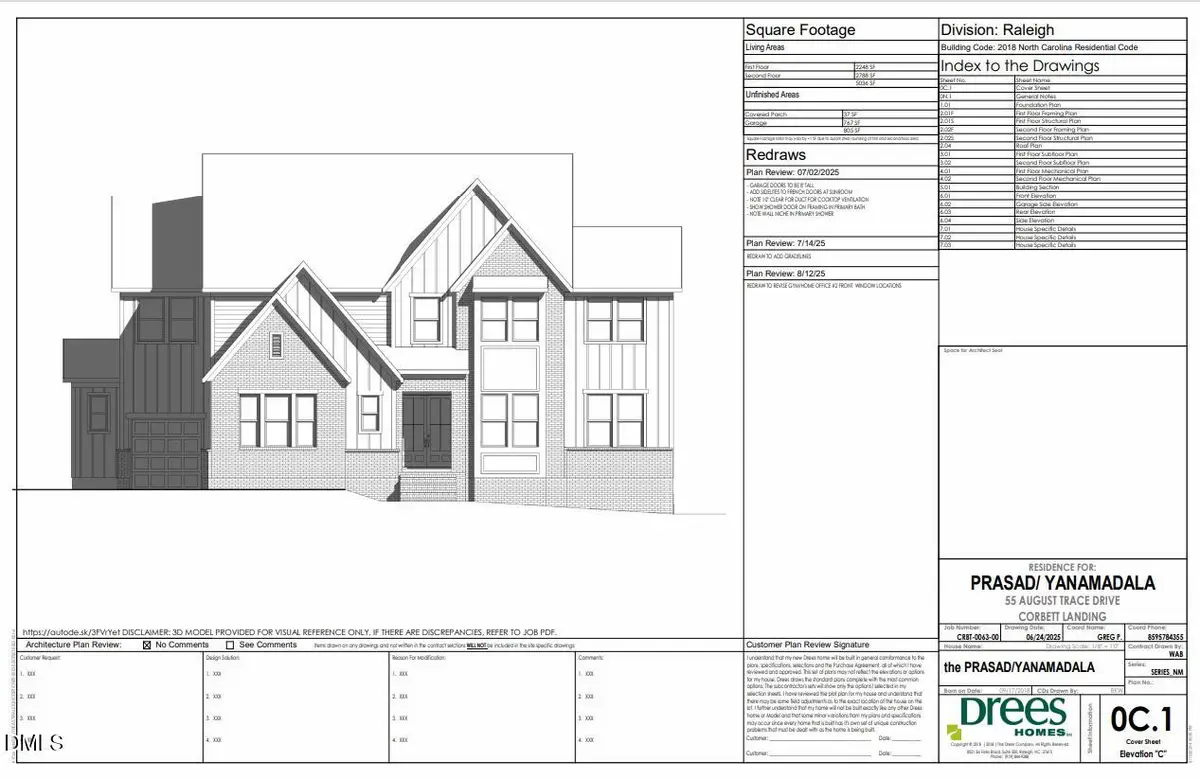 55 August Trace Drive, Pittsboro, NC 27312 - Image #1