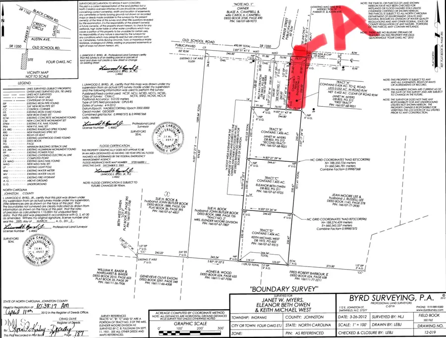 Tract A Old School Road Road, Four Oaks, NC 27524 - #3