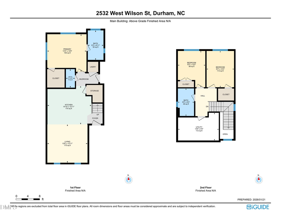 2532 W Wilson Street, Durham, NC 27705 - #2