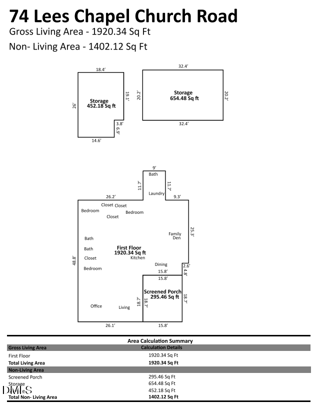 74 Lees Chapel Church Road, Dunn, NC 28334 - #2