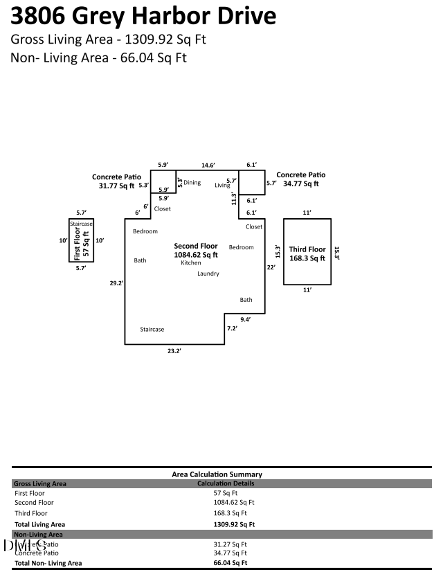 3806 Grey Harbor Drive #204, Raleigh, NC 27616 - #2