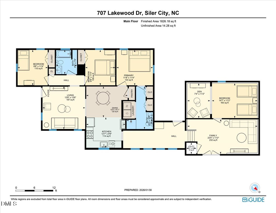 707 Lakewood Drive, Siler City, NC 27344 - #2