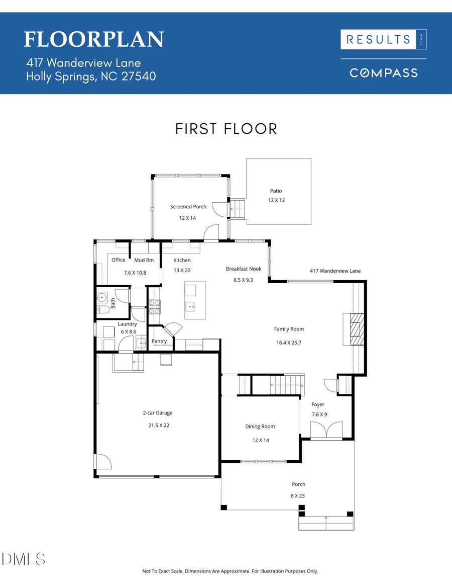 417 Wanderview Lane, Holly Springs, NC 27540 - Image #2