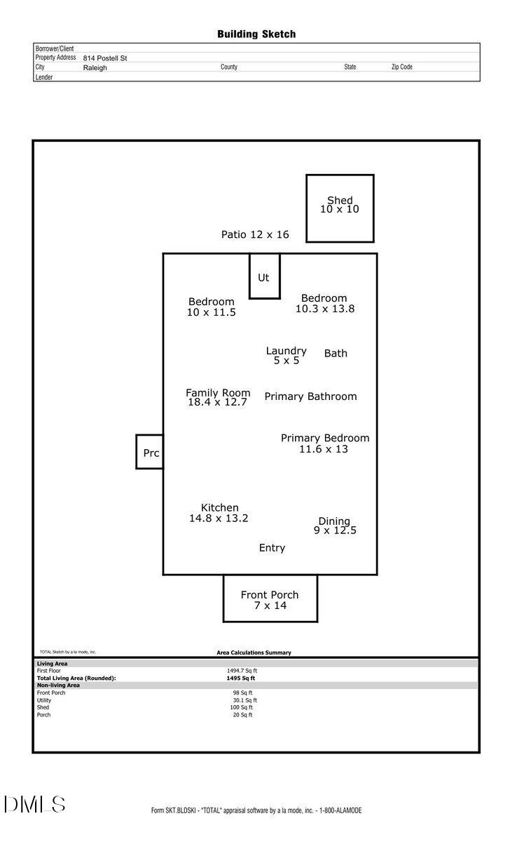 814 Postell Street, Raleigh, NC 27601 - #2