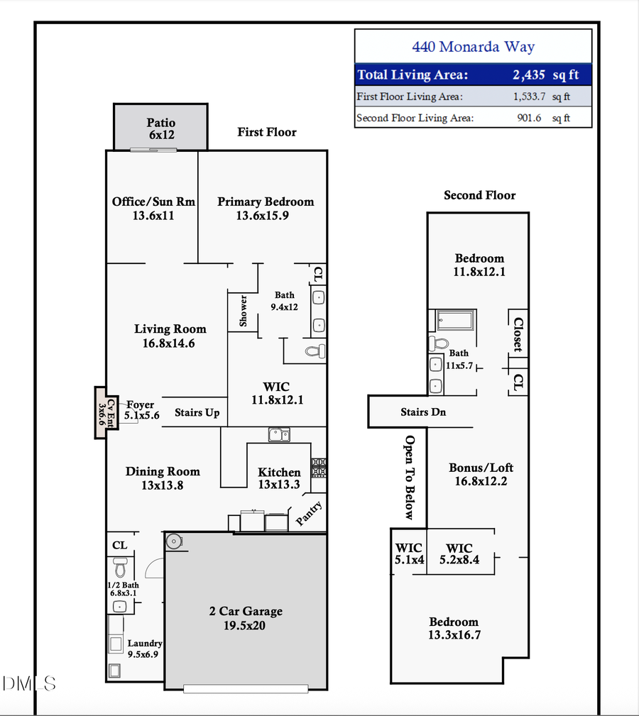 404 Monarda Way, Hillsborough, NC 27278 - Image #2